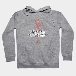 Fasbytes Horror Skeleton Humor Hoodie